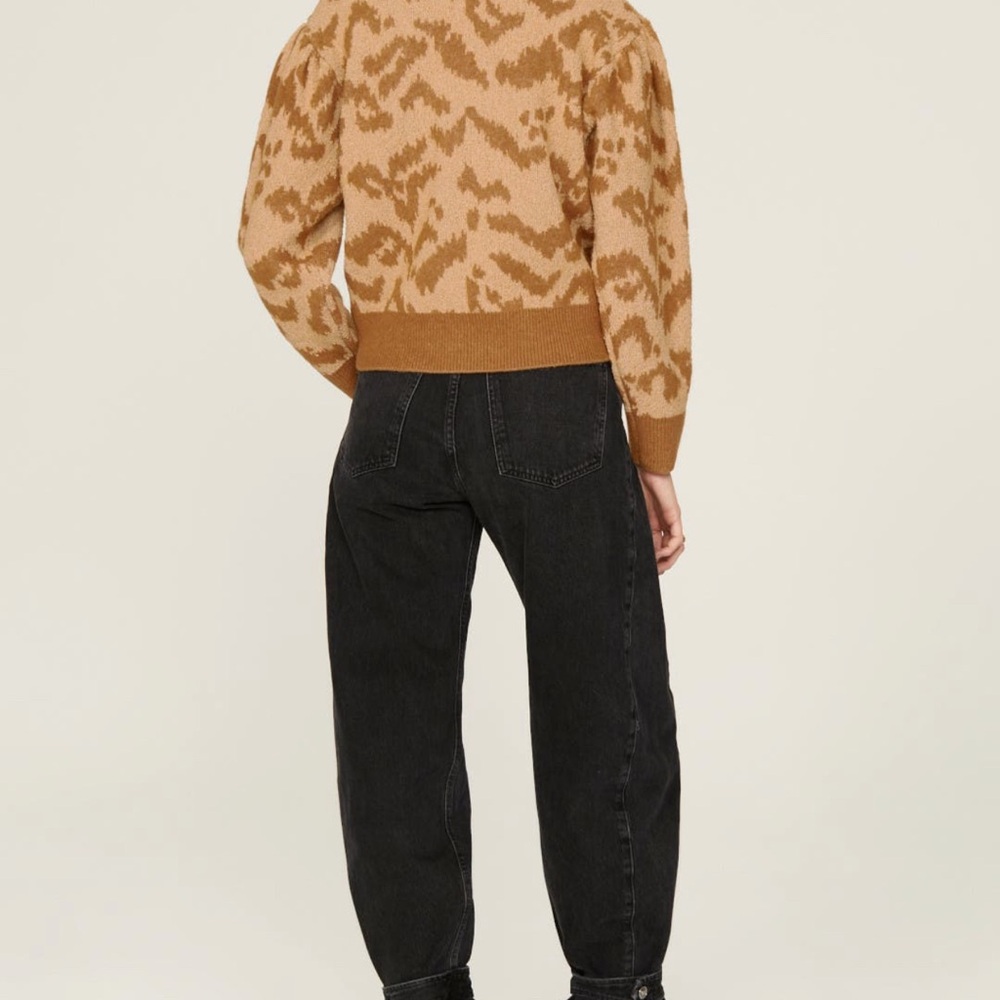 Brown Patterned Sweater - Picture 4 of 9